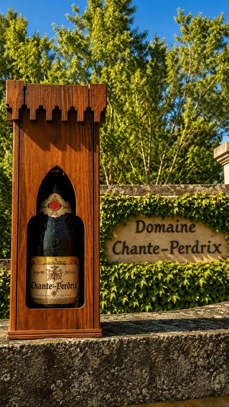 Bouteille - Chante-perdrix - ChâteauNeuf du Pape